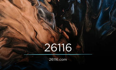 26116.com - Creative brandable domain for sale