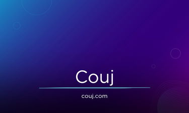 Couj.com - Creative brandable domain for sale