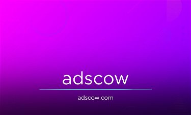 Adscow.com - Creative brandable domain for sale