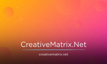 CreativeMatrix.Net - Creative brandable domain for sale