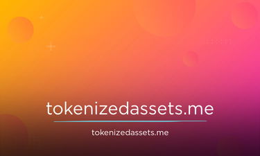 Tokenizedassets.Me - Creative brandable domain for sale
