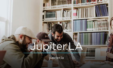 Jupiter.LA - Creative brandable domain for sale