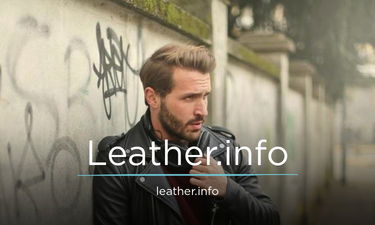 Leather.info - Creative brandable domain for sale