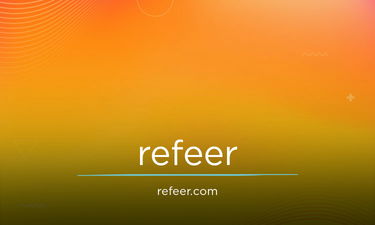 Refeer.com - Creative brandable domain for sale