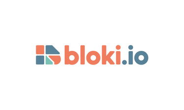Bloki.io - Creative brandable domain for sale