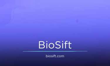BioSift.com - Creative brandable domain for sale