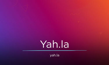 Yah.la - Creative brandable domain for sale