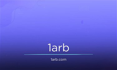 1arb.com - Creative brandable domain for sale