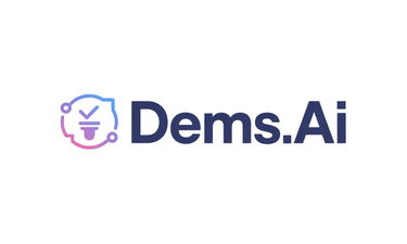 Dems.ai - Creative brandable domain for sale