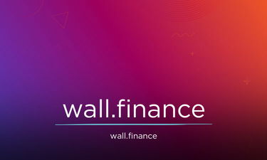 Wall.finance - Creative brandable domain for sale