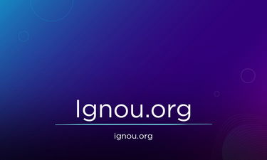 IGNOU.org - Creative brandable domain for sale