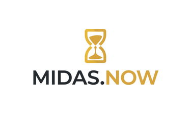 Midas.now - Creative brandable domain for sale