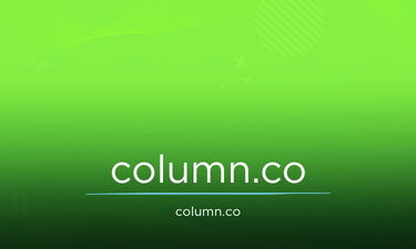 Column.co - Creative brandable domain for sale