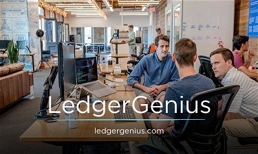 LedgerGenius.com - Creative brandable domain for sale