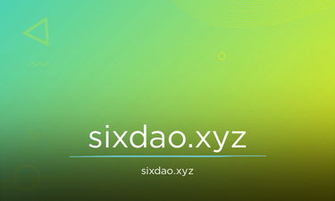 SixDAO.xyz - Creative brandable domain for sale