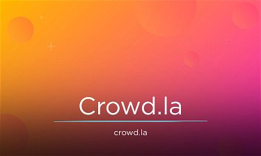 Crowd.la - Creative brandable domain for sale