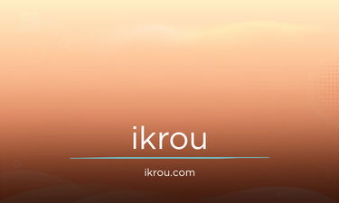 Ikrou.com - Creative brandable domain for sale