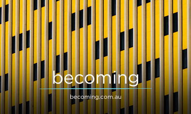 becoming.com.au - Creative brandable domain for sale