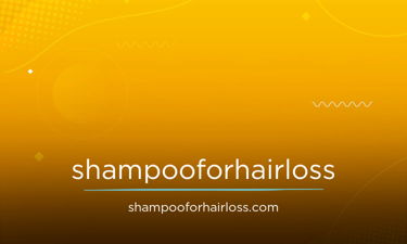 ShampooForHairLoss.com - Creative brandable domain for sale