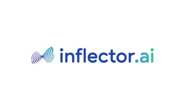 Inflector.ai - Creative brandable domain for sale