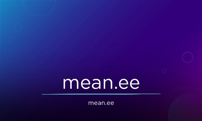 Mean.ee