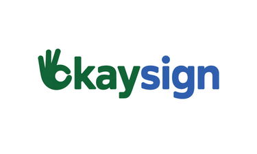OkaySign.com - Creative brandable domain for sale