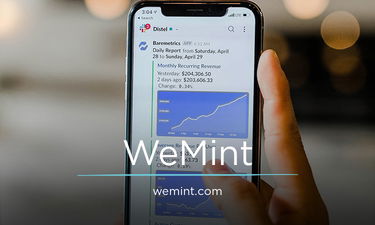 WeMint.com - Creative brandable domain for sale