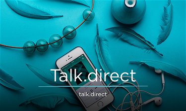 Talk.direct - Creative brandable domain for sale