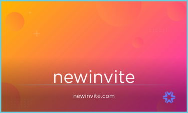 NewInvite.com - Creative brandable domain for sale