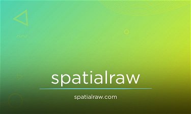 SpatialRaw.com - Creative brandable domain for sale
