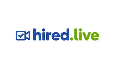 Hired.live - Creative brandable domain for sale
