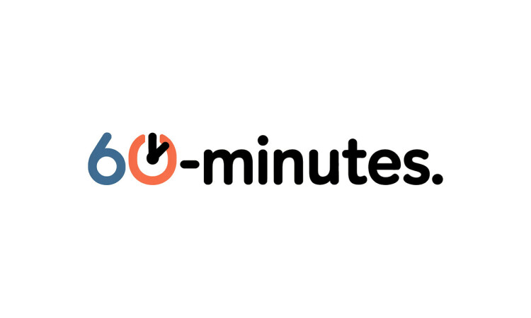 60-minutes logo