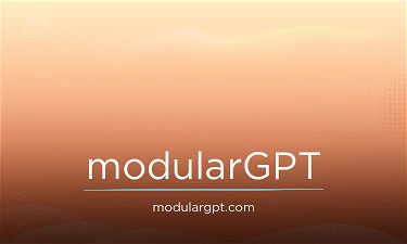 ModularGPT.com - Creative brandable domain for sale