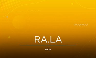 RA.LA - Creative brandable domain for sale