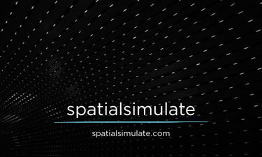 SpatialSimulate.com - Creative brandable domain for sale