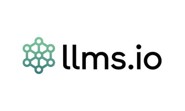 LLMs.io - Creative brandable domain for sale