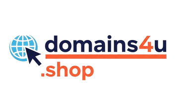 Domains4u.shop - Creative brandable domain for sale