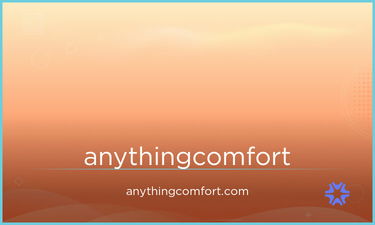 AnythingComfort.com - Creative brandable domain for sale