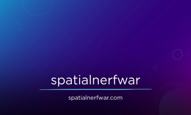 SpatialNerfWar.com - Creative brandable domain for sale