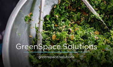 GreenSpace.Solutions - Creative brandable domain for sale