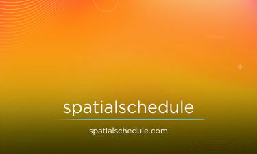 spatialschedule.com