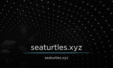SeaTurtles.xyz - Creative brandable domain for sale