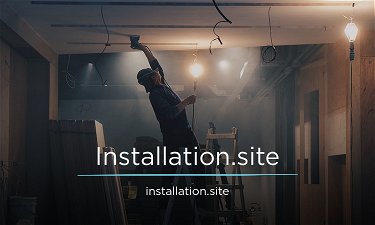 Installation.site - Creative brandable domain for sale