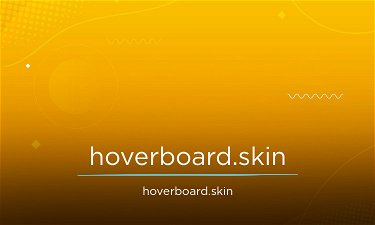 Hoverboard.skin - Creative brandable domain for sale