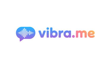 Vibra.me - Creative brandable domain for sale