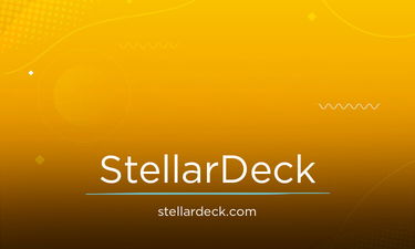 StellarDeck.com - Creative brandable domain for sale