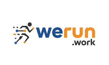 WeRun.work - Creative brandable domain for sale