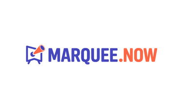 Marquee.now - Creative brandable domain for sale