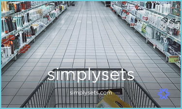 SimplySets.com - Creative brandable domain for sale