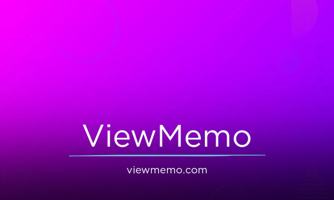 ViewMemo.com